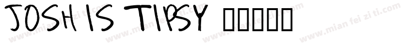 Josh Is Tipsy字体转换